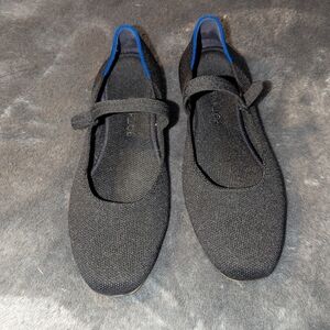 RARE & RETIRED Rothy's The Mary Jane Flats - Black - 7.5 - EUC